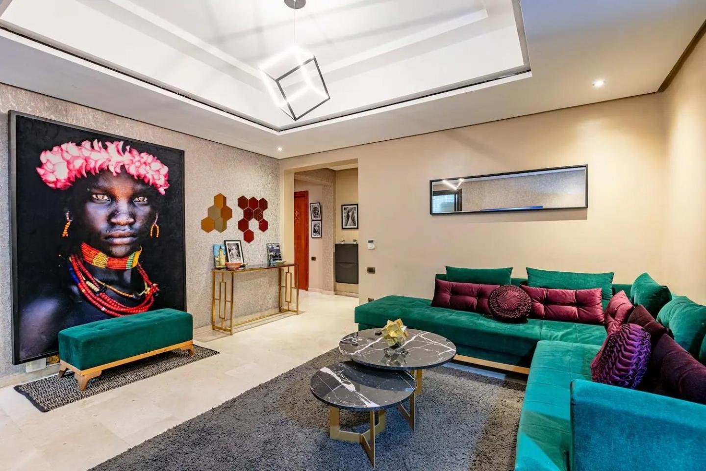 Exclusive Luxury Apartement In Central Gueliz มาร์ราเกช ภายนอก รูปภาพ